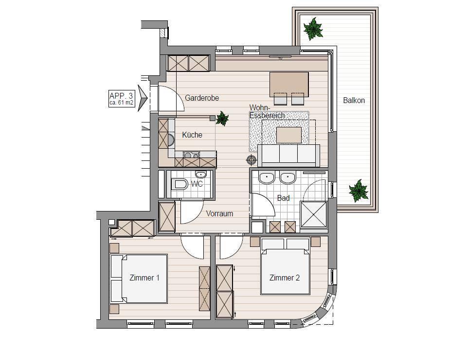 Steinberghaus Apartments Leogang Zimmer foto